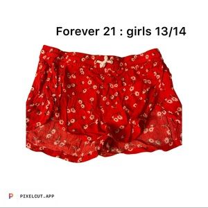 Forever 21 shorts and turtle neck- T- $30; s- $15 ea shorts and $8 shirt